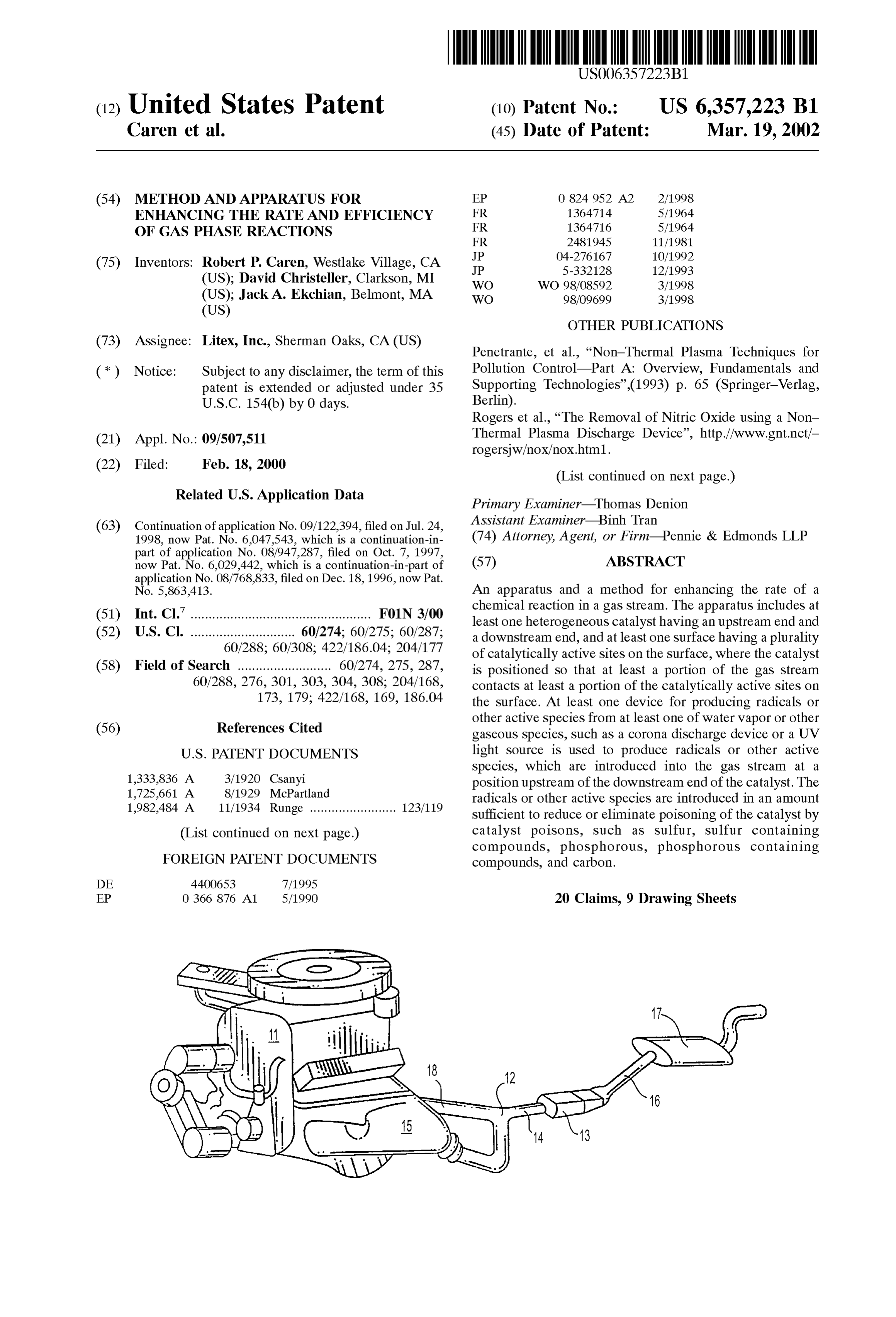 Page 1 of the original patent document