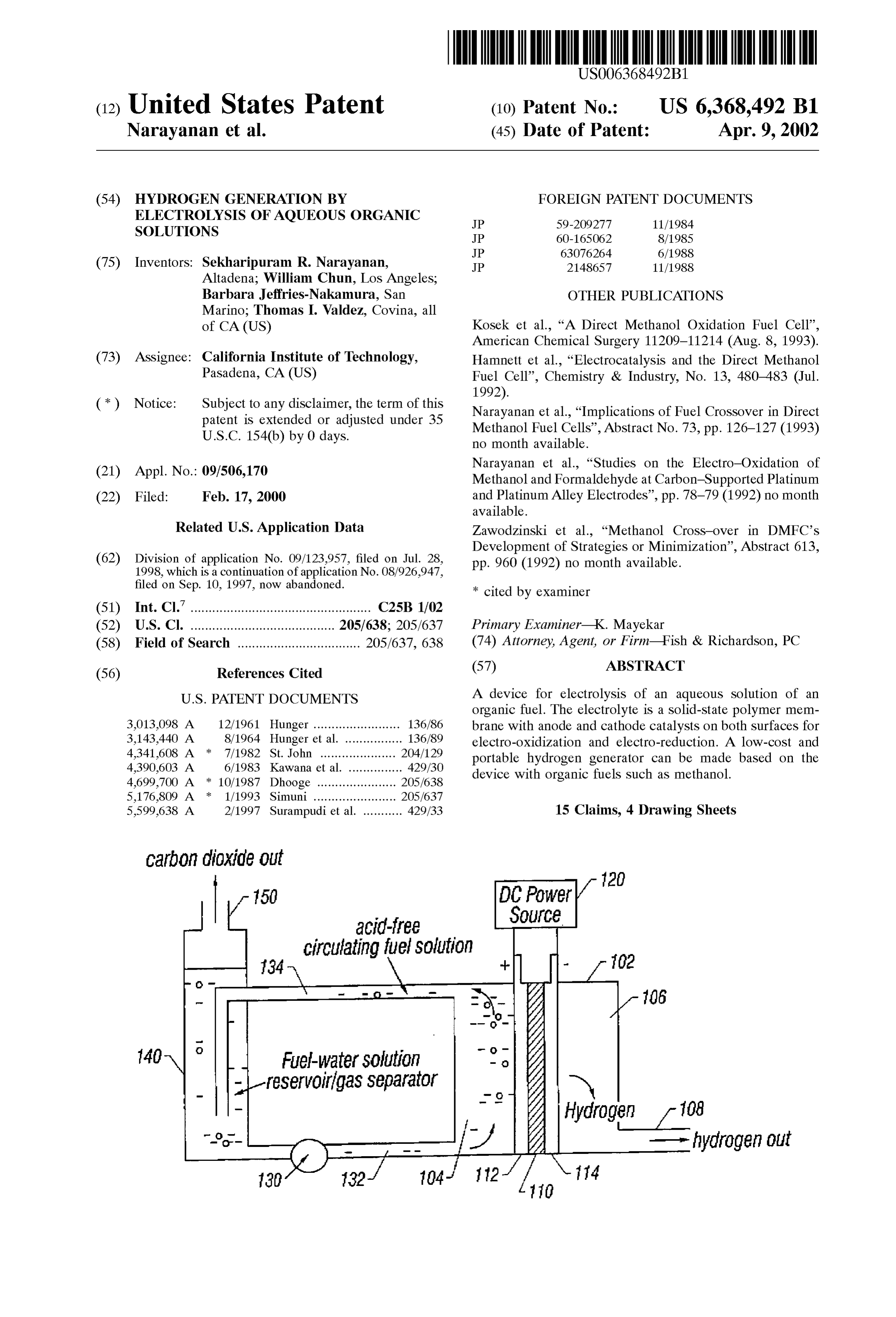 Page 1 of the original patent document