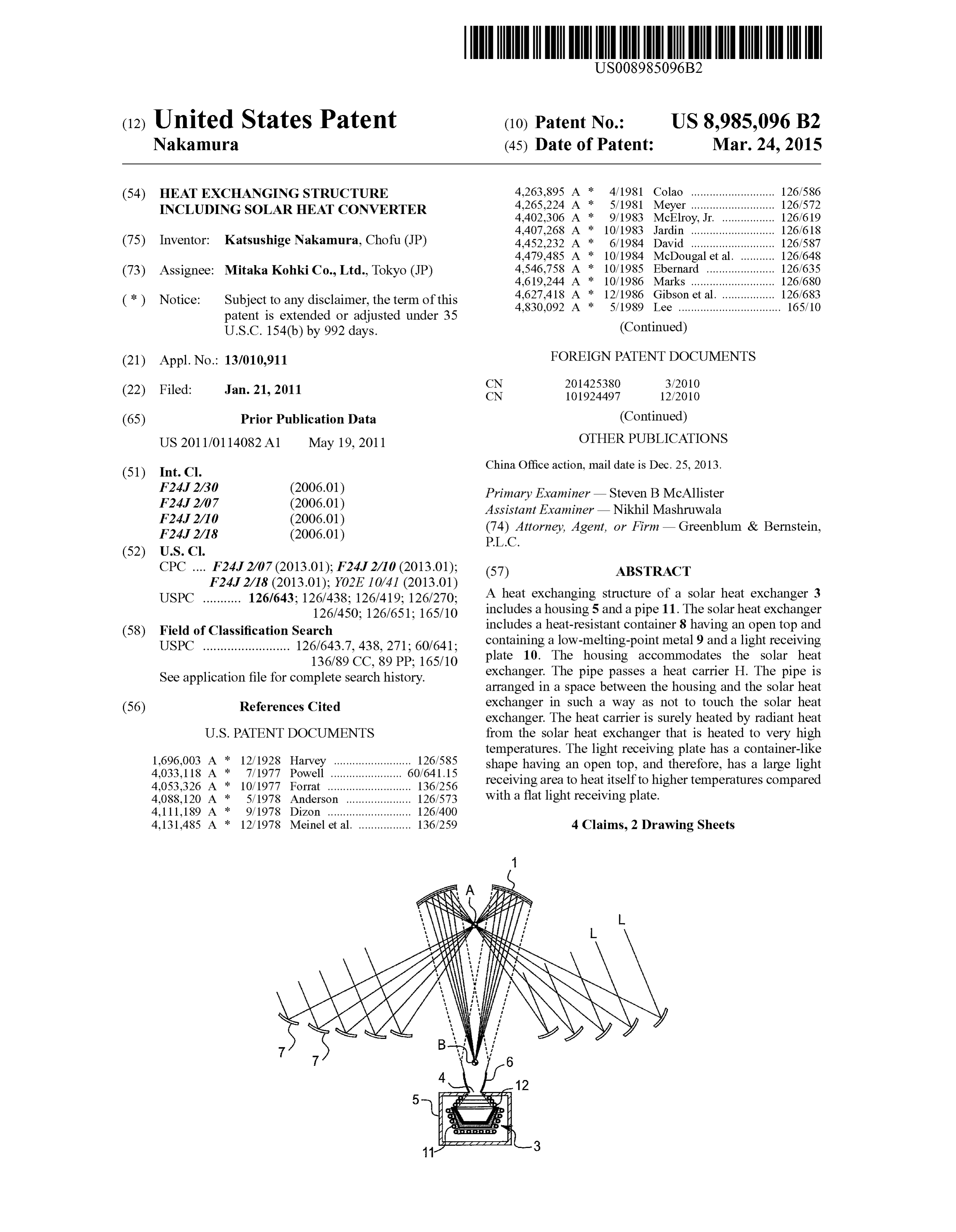 Page 1 of the original patent document