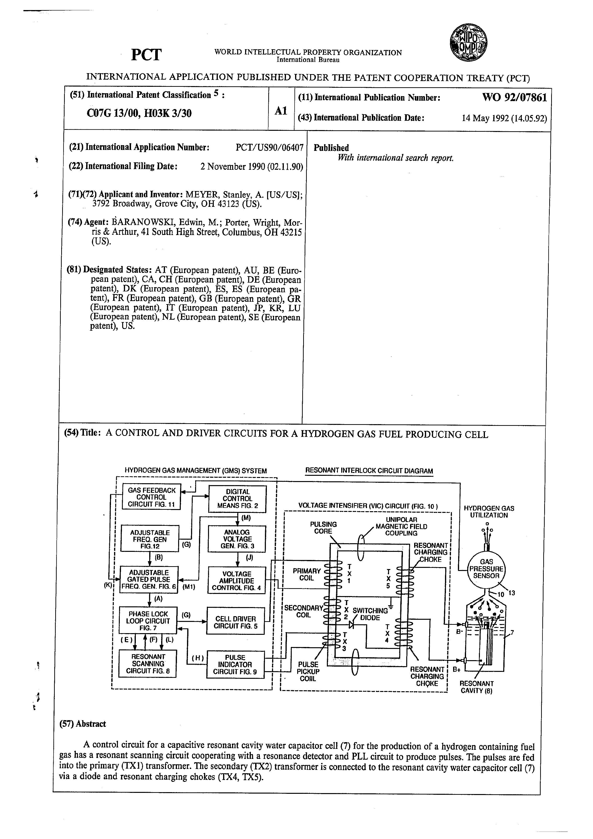 Page 1 of the original patent document
